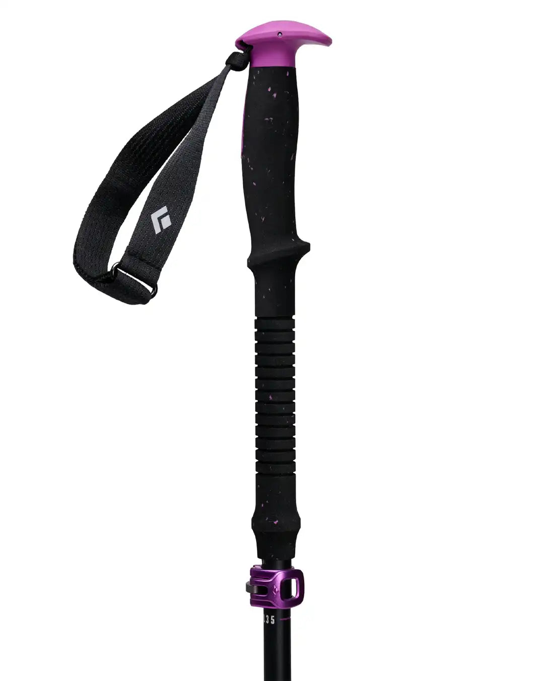 Expedition Compactor Splitboarding Poles - Piton Purple