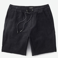 Madrid Ii Corduroy Shorts - Black Cord