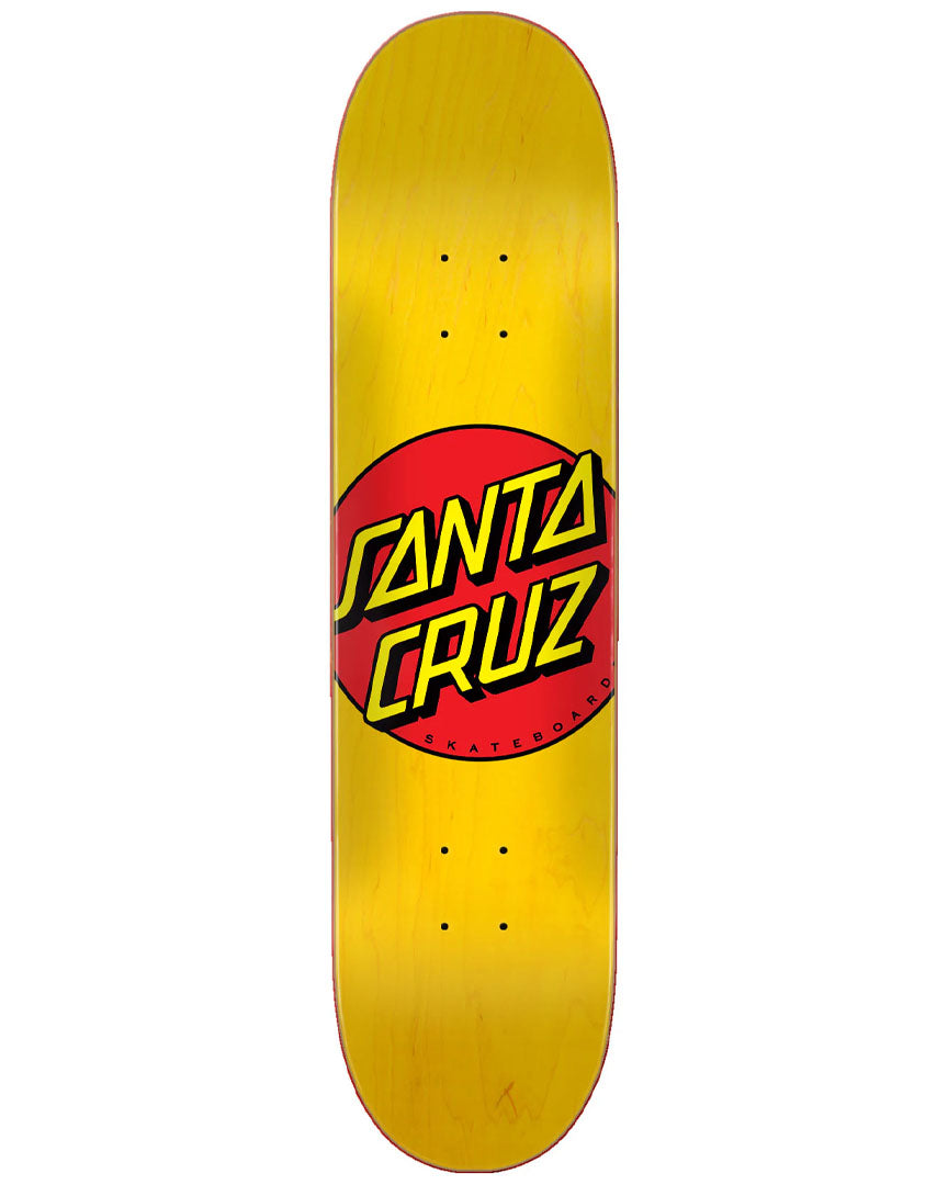 Planche De Skateboard Classic Dot - Yellow