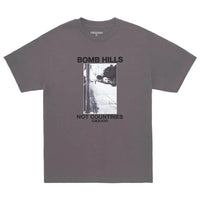 Bomb Hills Not Countries T-Shirt - Charcoal