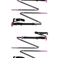 Expedition Compactor Splitboarding Poles - Piton Purple