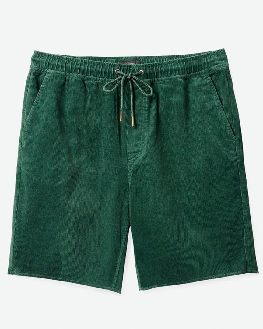 Madrid Ii Corduroy Shorts - Trek Green Cord