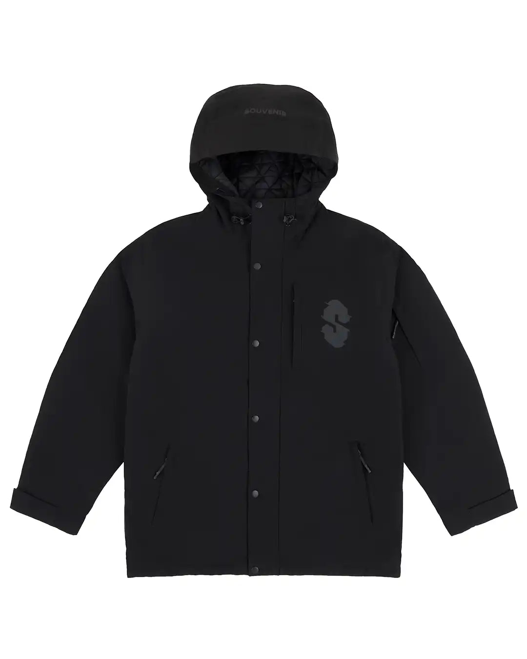 Insulated Sports Winter Jacket - Black