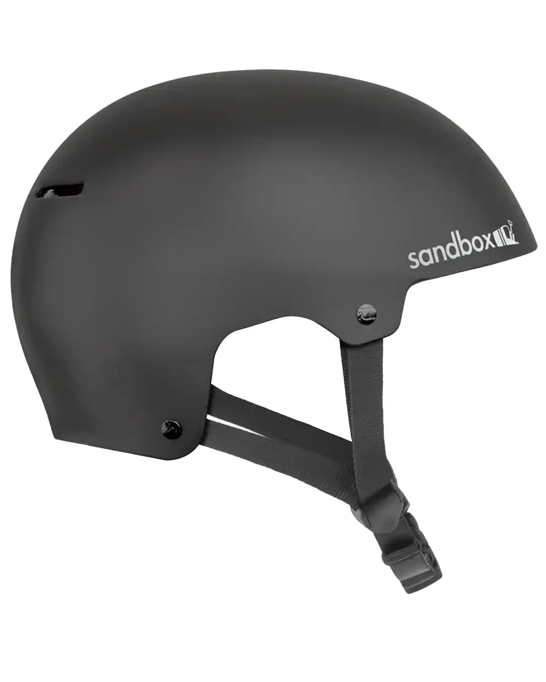Icon Brain Bucket Winter Helmet - Black