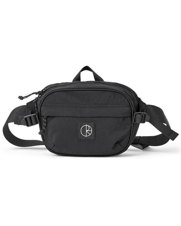 Nylon Hip Bag Shoulder Bag - Black