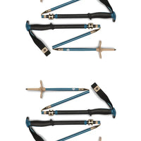 Traverse Compactor Splitboarding Poles - Creek Blue
