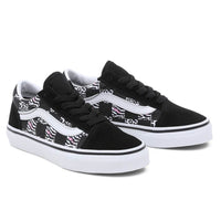 Old Skool Shoes - Zebra Daze Black