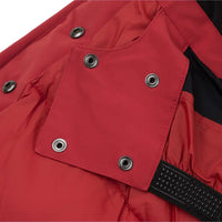 Snowboard Parka Winter Jacket - Barn Red