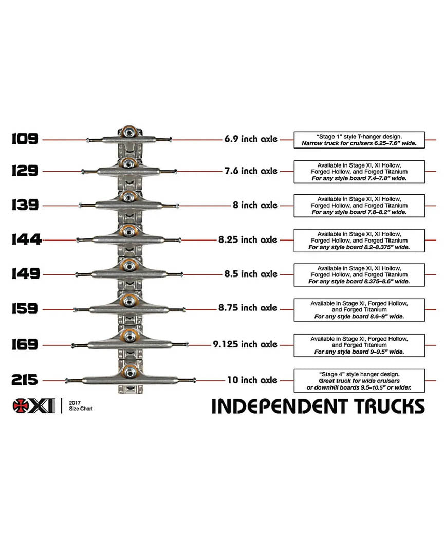 Trucks De Skateboard Stg11 Blue Steel