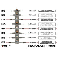 Stg11 Blue Steel Skateboard Trucks