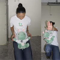T-shirt Collectibles + Plush Toy - White