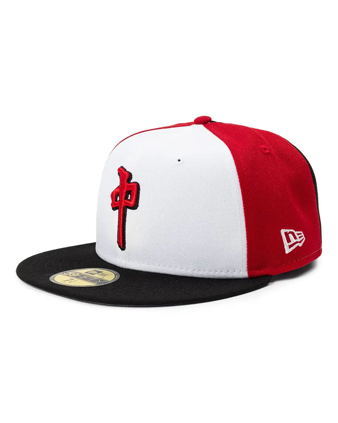 New Era Five Hat - White/Red/Black