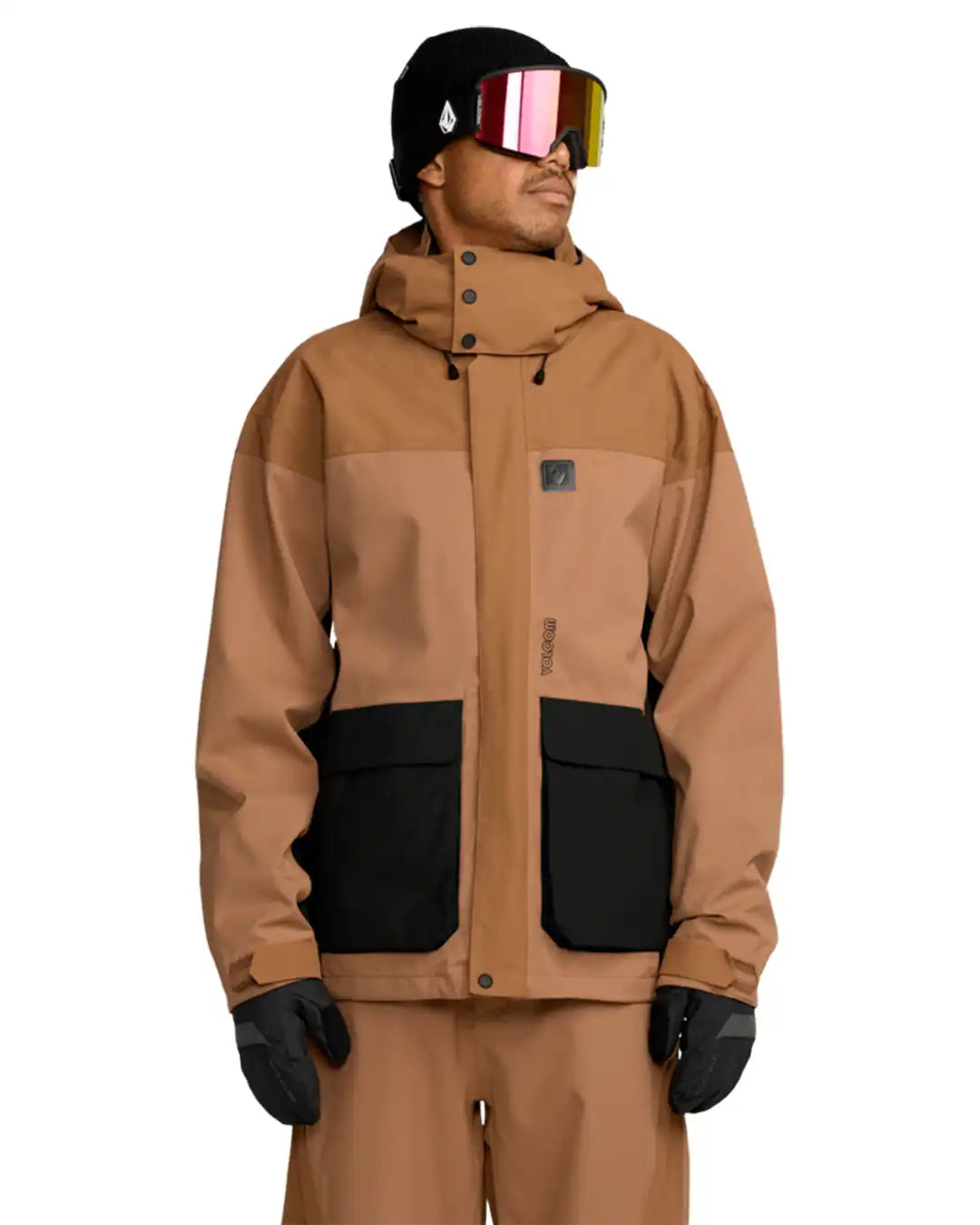 【タグ付新品】 VOLCOM フード付きジャケット テフロン 防寒 ブラウン Volcom Men's L Gore-Tex Jacket Chestnut Brown 2025 – The Source