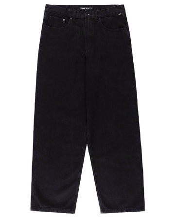 Check-5 Baggy Denim Pant Jeans - Black