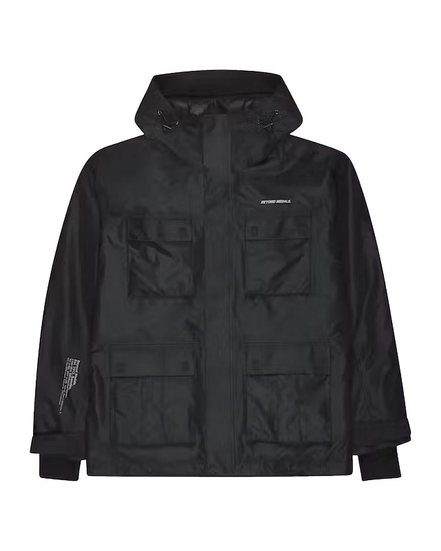 Cargo Winter Jacket - Black