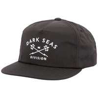 Tridents Nylon Snapback Hat - Black