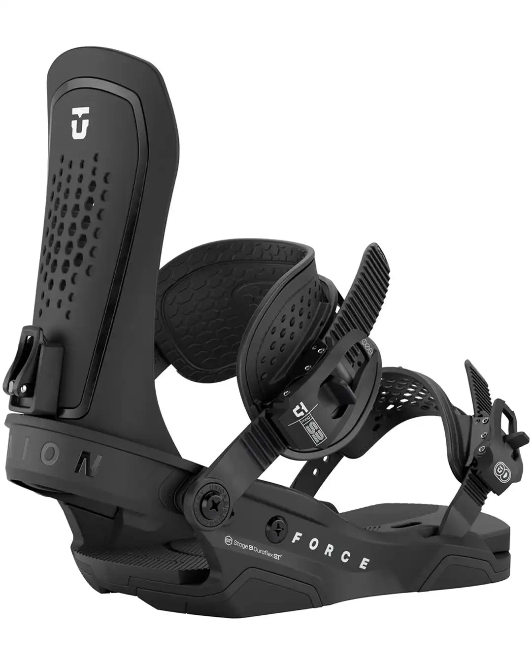Force Snowboard Bindings - Black 2026