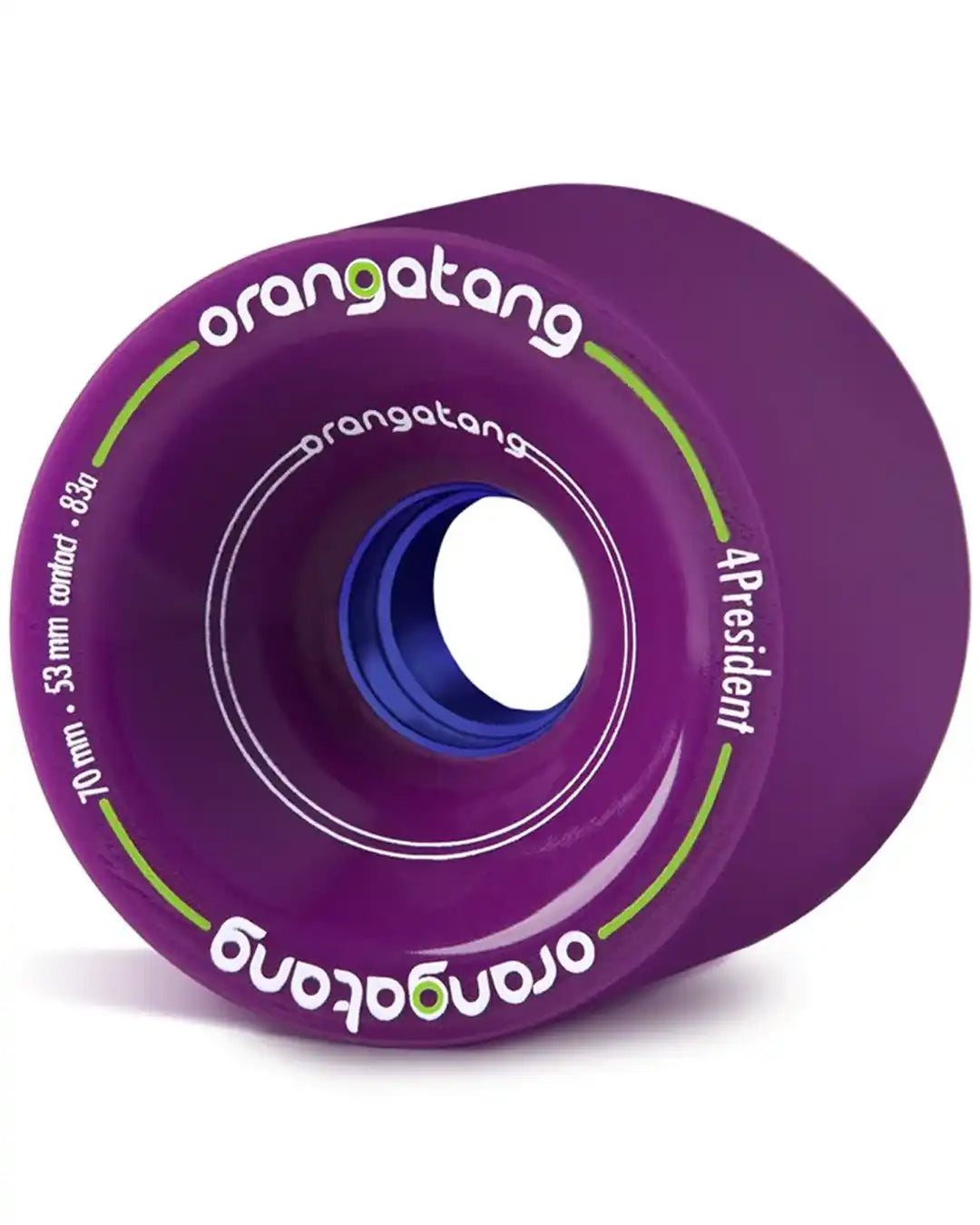 4President Longboard Wheels - Purple