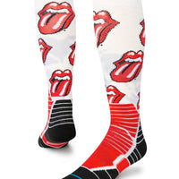 The Rolling Stones Licks Snow Socks - Black