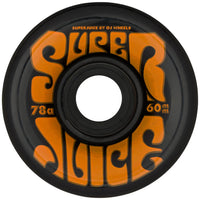 Super Juice Skateboard Wheels - Black