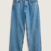 Check-5 Baggy Denim Jeans - Stonewash Blue