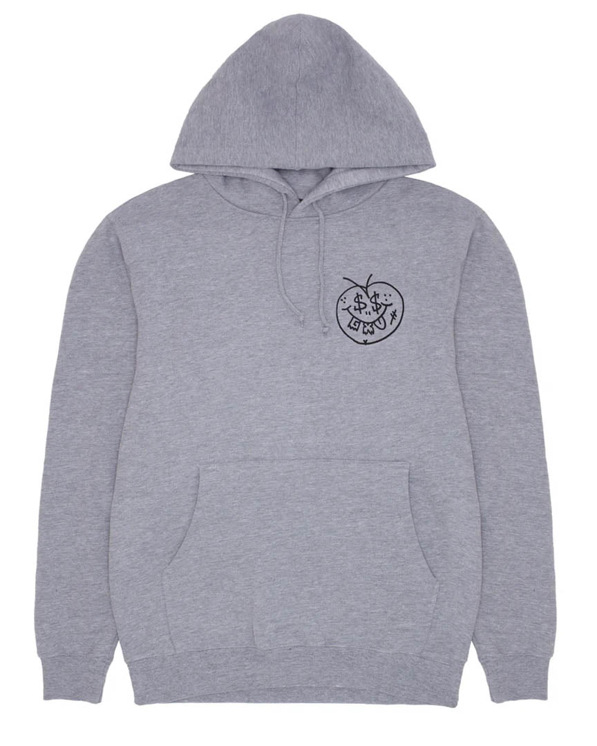 Face Plant Hoodie - Heather Grey