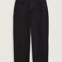 Check-5 Baggy Denim Jeans - Black