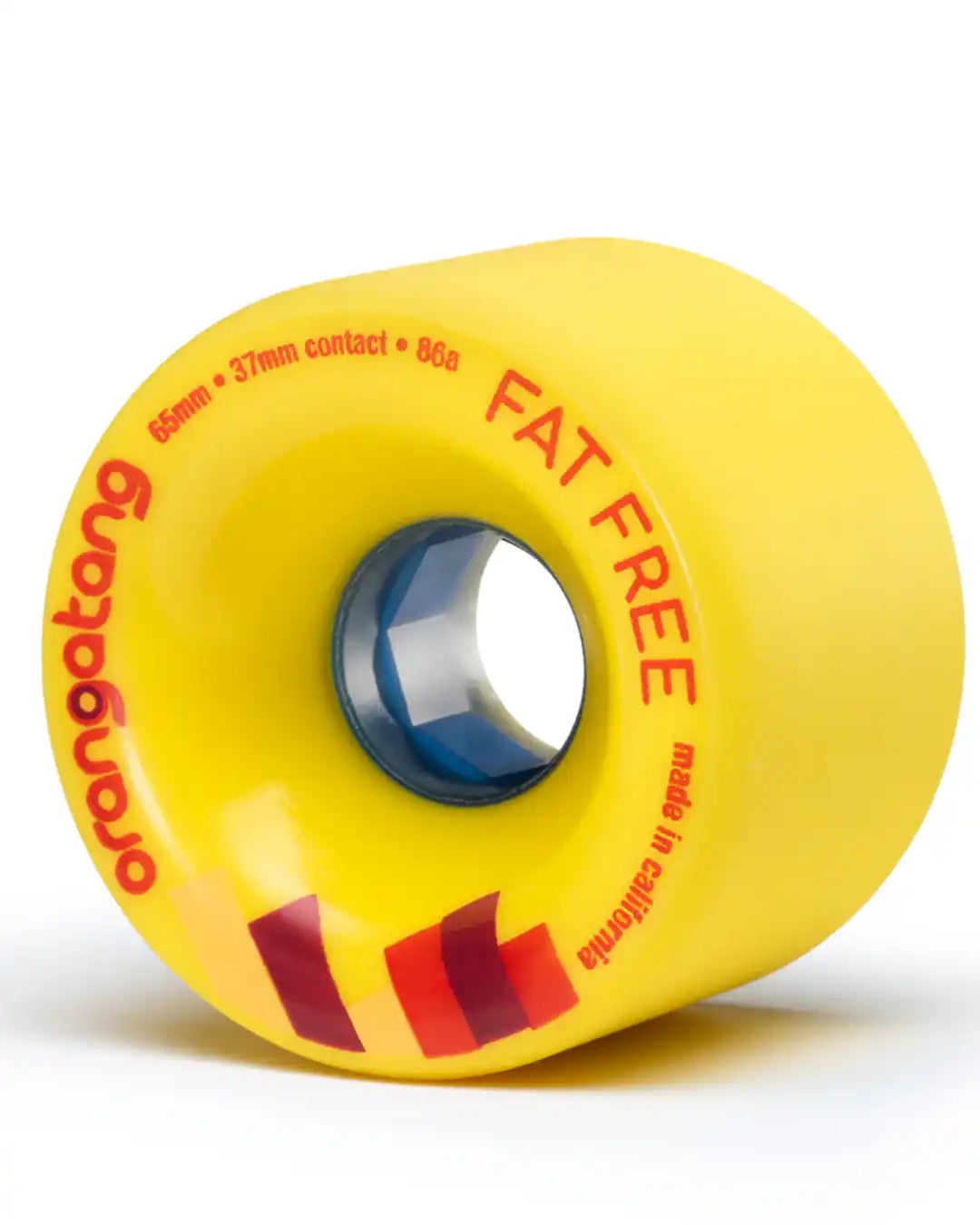 Roues de longboard Fat Free - Yellow