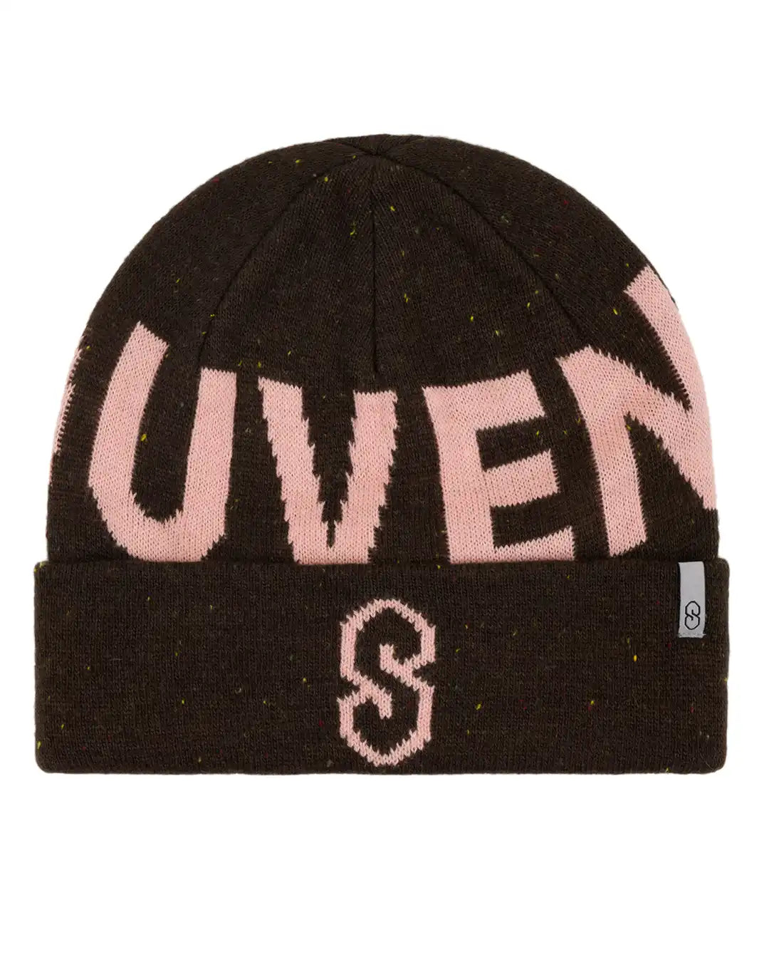 Speckled Cuff Beanie - Chocolate