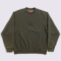 Skate Metal Sweatshirt - Grape Leaf