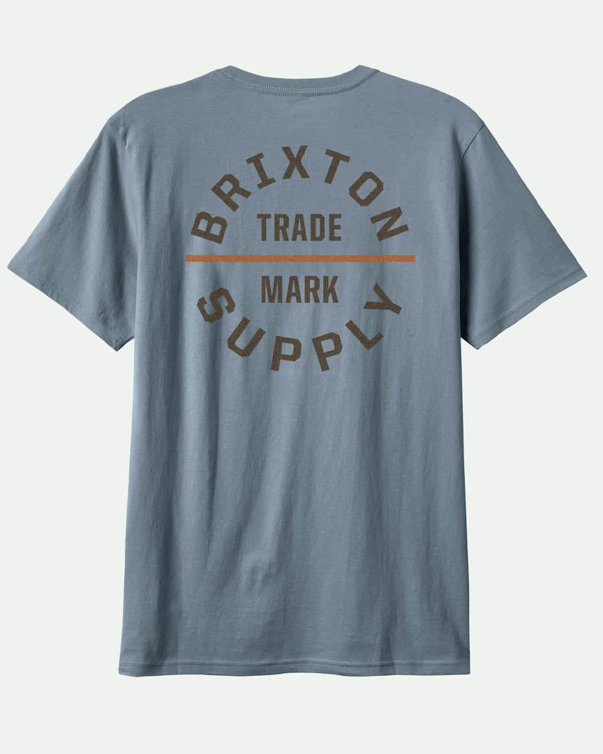 Oath V T-Shirt - Basal/Dark Brown