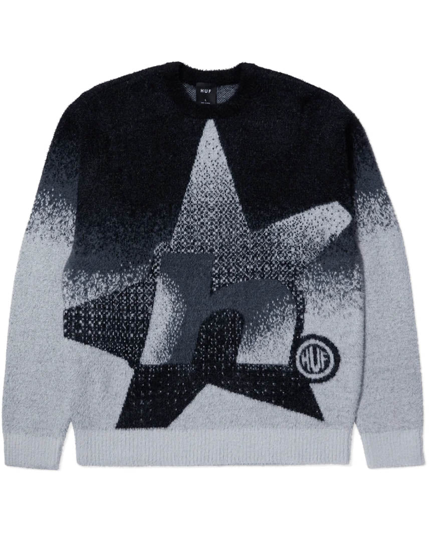 Horizon Mohair Crewneck Sweatshirt - Charcoal