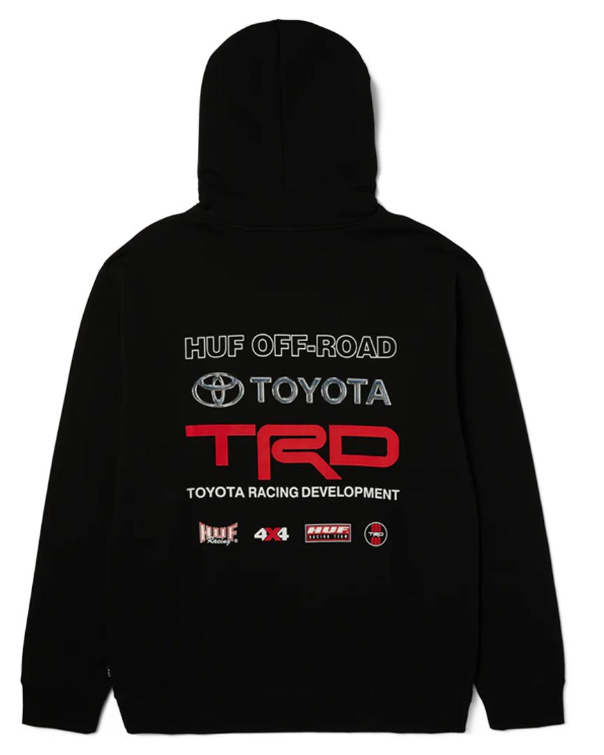 X Toyota Trd Team 4X4 Hoodie - Black