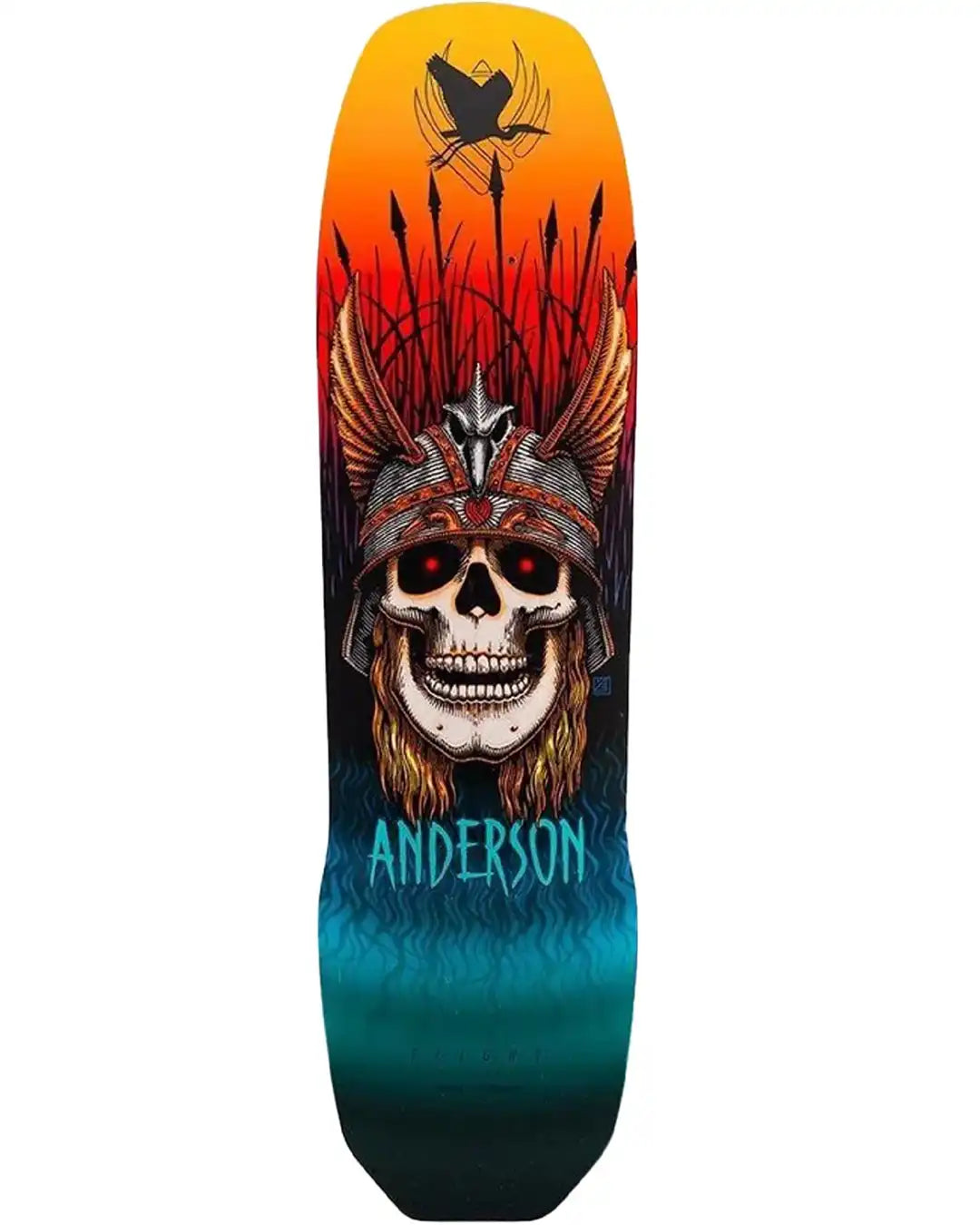 Anderson Skull Flight 289 Skateboard Deck