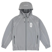 Insulated Track Winter Jacket - Cool Grey