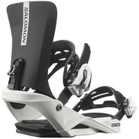 Rhythm Jr Snowboard Bindings - Black/White 2024/25