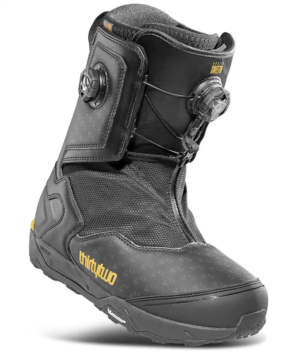 Bottes De Snowboard Focus Boa Sweetin - Black/Yellow 2026