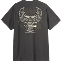 Fly Wheel Pocket T-Shirt - Charcoal