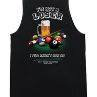 Billiards Tank - Black