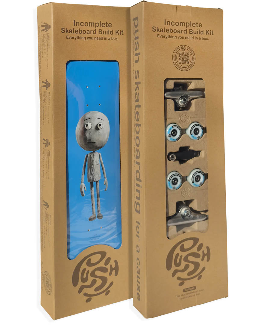 Concrete Guy Incomplete Skateboard 7.75