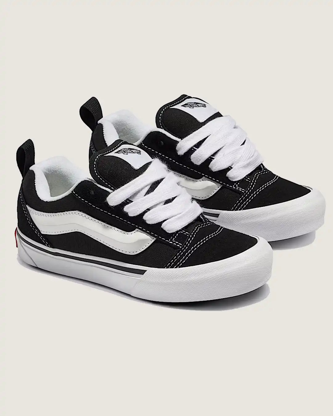 Souliers Knu Skool Kids - Black/White