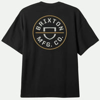 T-Shirt Crest Ii - Black/Off White