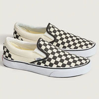 Classic Slip-On Shoes - Checkerboard