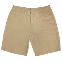 Wavy Jeans Shorts Shorts - Perf Beige