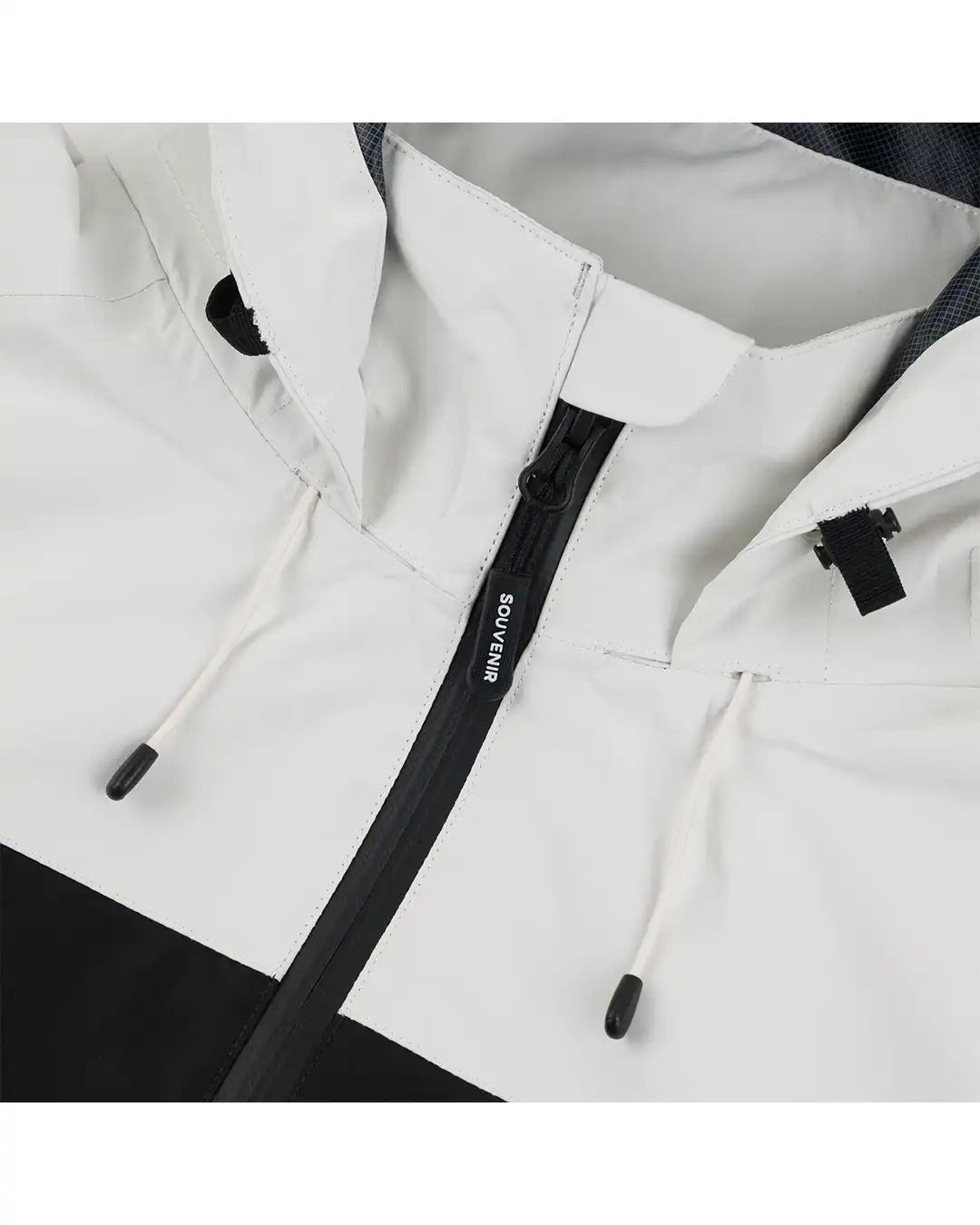 2.5 Ply Recession Winter Jacket - Marshmallow/Black