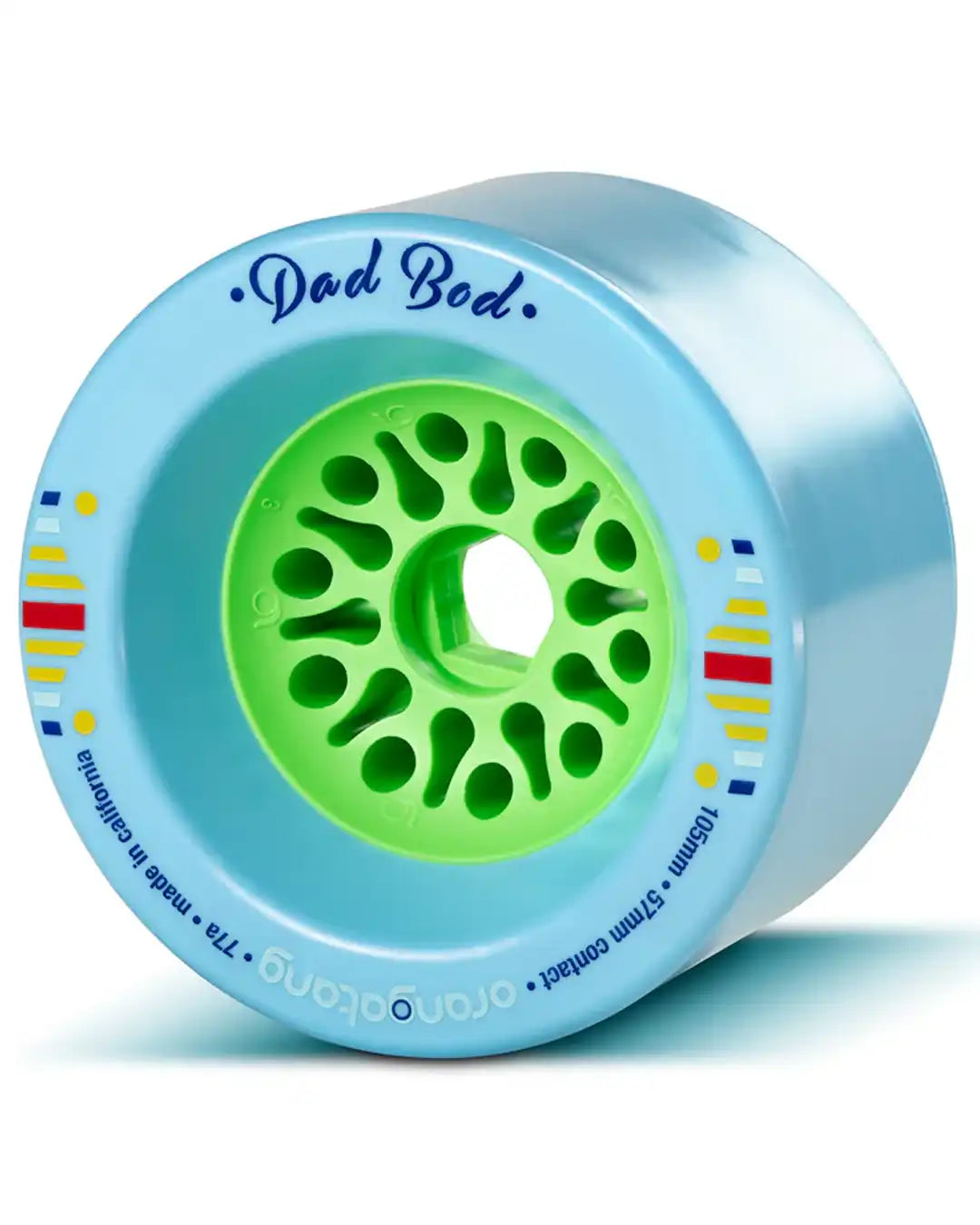 Dad Bod Longboard Wheels - Blue
