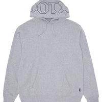 Og Logo On Hood Hoodie - Heater Grey