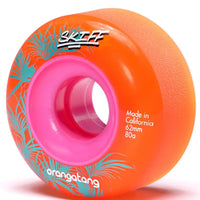 Skiffs Longboard Wheels - Orange