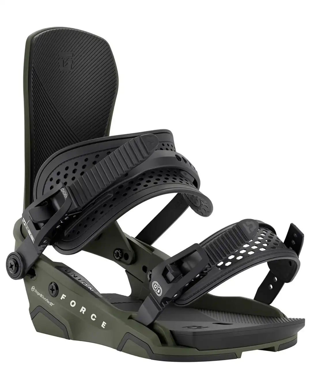 Force Snowboard Bindings - Army Green 2026