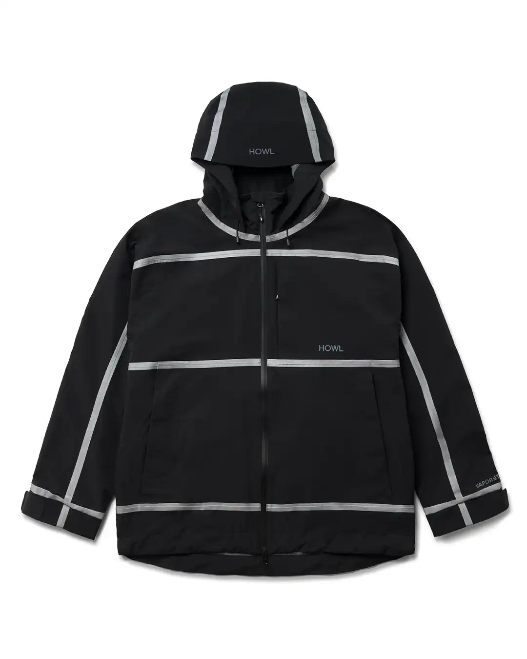Taped Winter Jacket - Black